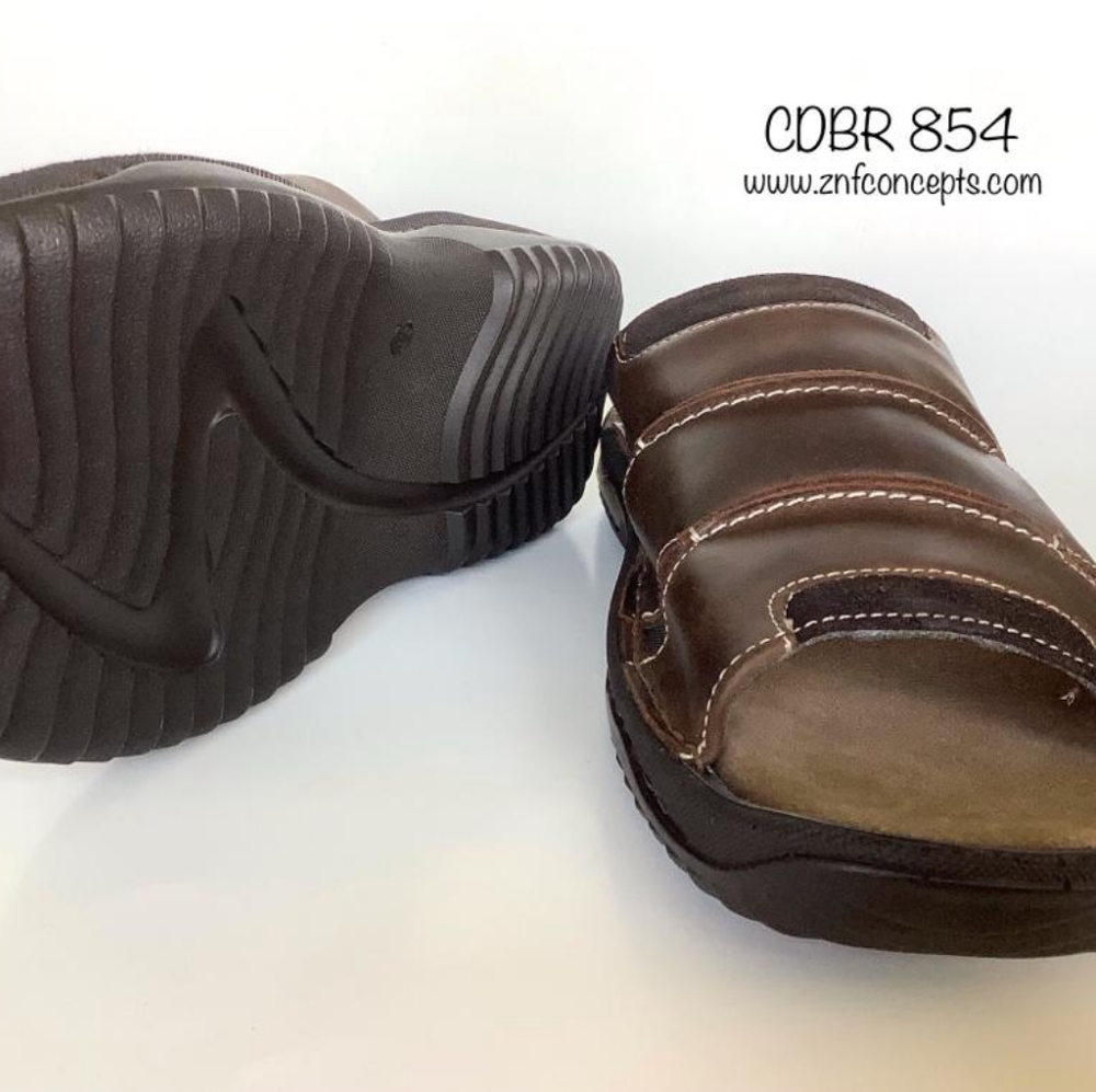 Genuine Leather Slides/ Sandals - Picture 6 of 6